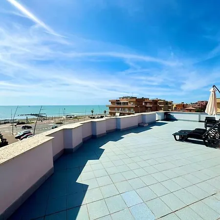 La Terrazza Sul Mare - 15 Min To Fiumicino Appartement